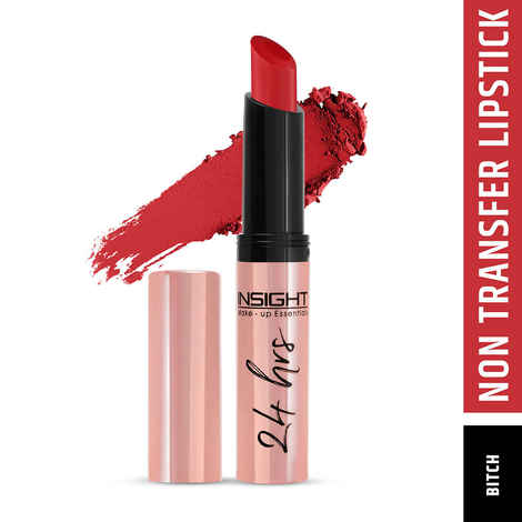 Buy INSIGHT COSMETICS 24 HRS NON TRANSFER MATTE LIPSTICK (LL-03)_BITCH (02) - Purplle
