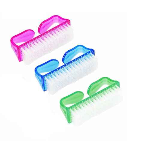 Buy Bronson Professional nail brush pack of 2 pcs - Purplle