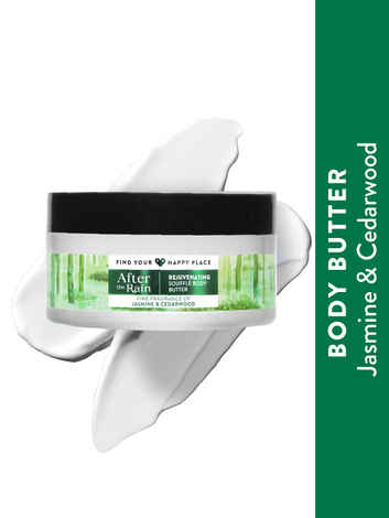 Buy Find Your Happy Place - After The Rain Souffle Body Butter Jasmine & Cedarwood 200g - Purplle
