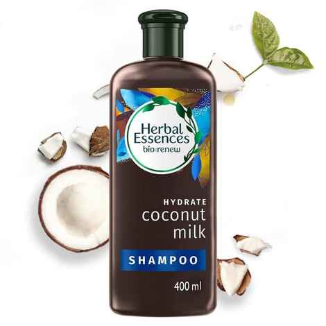Buy Herbal Essences bio:renew Coconut Milk SHAMPOO ,No Parabens No Colourants, 400ml - Purplle