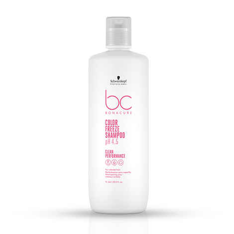 Buy Schwarzkopf Professional Bonacure pH 4.5 Color Freeze  Shampoo for Colored Hair 1000 ml - Purplle