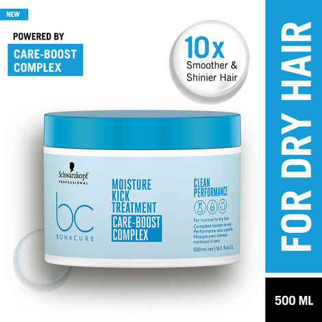 Buy Schwarzkopf Professional Bonacure Moisture Kick Treatment 500  ml - Purplle