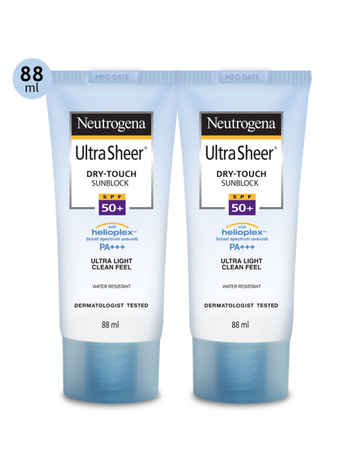 Buy Neutrogena Ultra Sheer Super Value Combo Pack of 2 - Purplle