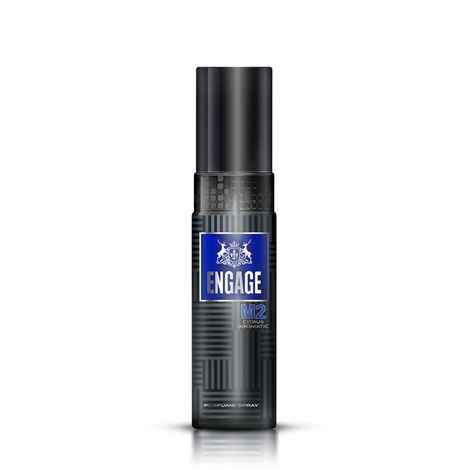 Engage M2 Perfume for Men, Citrus and Lavender Fragrance Scent, Skin Friendly Perfume for Men Long Lasting Smell, 120 ml
