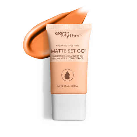 Buy Earth Rhythm Hydrating Matte Set Go Face Fluid Foundation | SPF 30, PA++++ - SAND LAND - 30 ml - Purplle