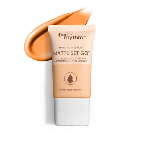 Buy Earth Rhythm Hydrating Matte Set Go Face Fluid Foundation | SPF 30, PA++++ - CULT CARAMEL - 30 ml - Purplle