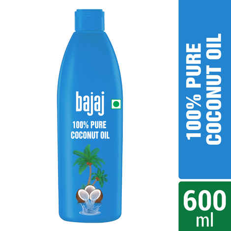 Buy Bajaj Coconut Oil 600ml - Purplle