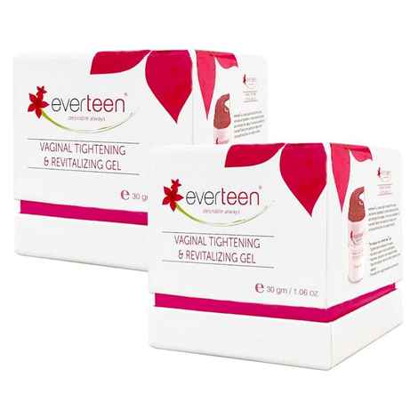 Buy everteen Vaginal Tightening & Revitalizing Gel for Women - 2 Small Packs (30g each) 30 gm (Pack of 2) - Purplle