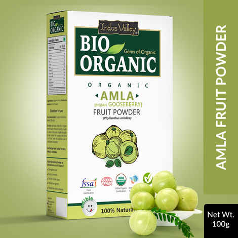 Indus valley bio organic amla powder 100g