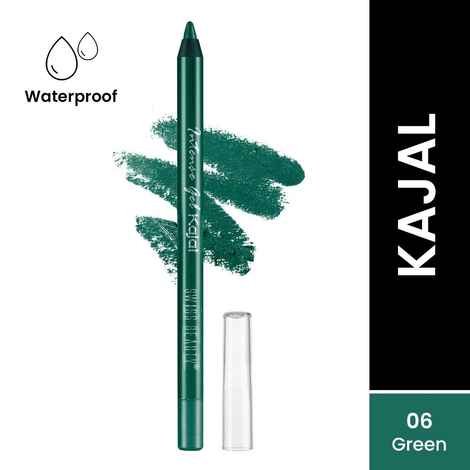 Buy Swiss Beauty Intense Gel Kajal Eyeliner - Green 1.2 gm - Purplle