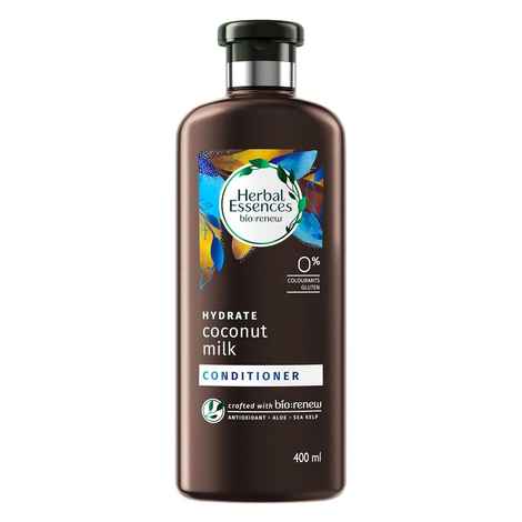 Buy Herbal Essences bio:renew Coconut Milk CONDITIONER| No Parabens No Colourants, 400 ml - Purplle