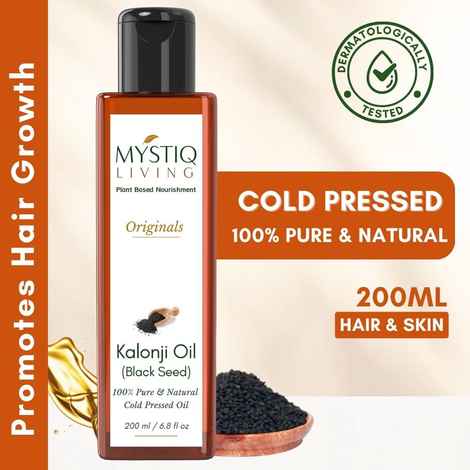 Buy Mystiq Living Originals - Kalonji Oil (Black seed )-(200 ml) - Purplle