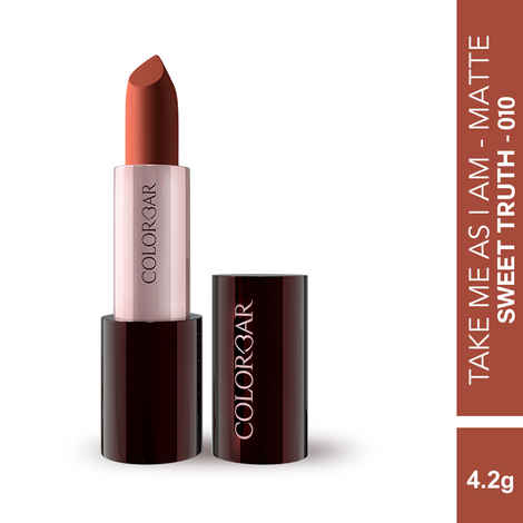 Colorbar Take Me As I Am Vegan Matte Lipstick Sweet-truth -010 - 4.2 gm