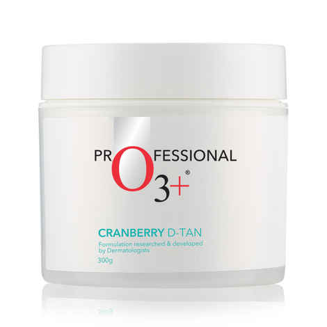 O3+ Cranberry D-Tan For De Tan Normal To Oily Skin(300 gm)