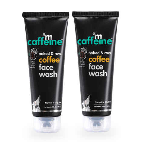 mCaffeine Naked & Raw Coffee Face Wash (Pack of 2)