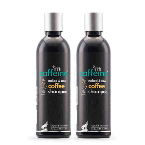 Buy mCaffeine Naked & Raw Coffee Shampoo (Pack of 2) - Purplle