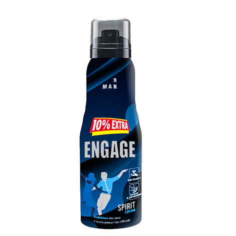 Buy Engage Spirit for Him Deodorant for Men, Fresh & Energetic, Skin Friendly Deo, 165 ml Body Spray - Purplle