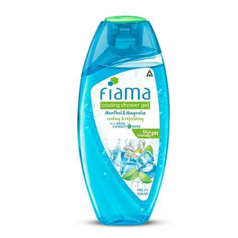 Buy Fiama Cooling Shower Gel Menthol & Magnolia, body wash with skin conditioners & menthol for moisturized & cool skin, 250 ml bottle - Purplle
