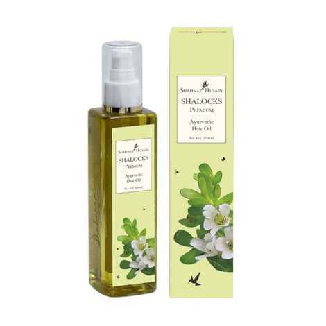 Buy Shahnaz Husain Shalocks Ayurvedic Hair Oil (200 ml) - Purplle