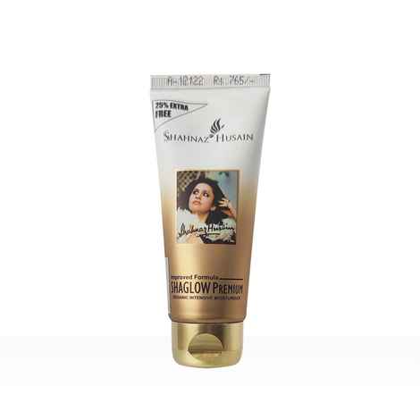 Buy SHAHNAZ HUSAIN SHAGLOW PREMIUM ORGANIC INTENSIVE MOISTURISER FOR DRY DEHYDRATED SKIN, 60gm - Purplle