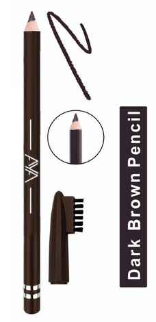 Buy AYA Waterproof Eyebrow Pencil With Brush (Dark Brown) - 9 gm - Purplle