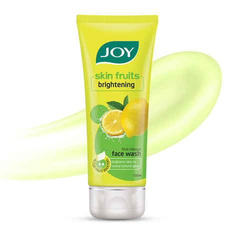 Buy Joy Skin Fruits Lemon Brightening Face Wash (100 ml) - Purplle