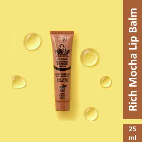 Buy Dr.PAWPAW Rich Mocha Balm (25 ml)| No Fragrance Balm, For Lips, Skin, Hair, Cuticles, Nails, and Beauty Finishing - Purplle