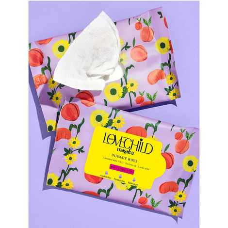 Buy LoveChild Masaba - pH I Love You! - Intimate Wipes 1 Pc - Purplle