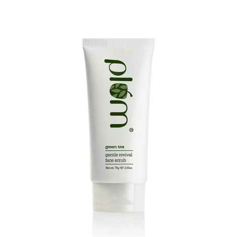 Plum Green Tea Gentle Revival Face Scrub (75 g) - 75 gm - 75 gm