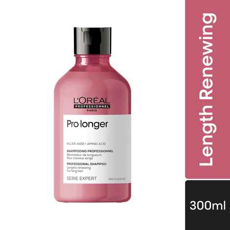 Buy L'Oreal Professionnel Serie Expert Pro Longer Shampoo | For Long Hair with Thinning Ends | With Filler-A100 and Amino Acid (300 ml) - Purplle