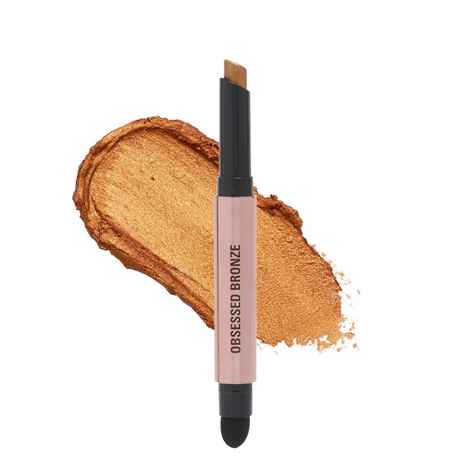 Buy Makeup Revolution Lustre Wand Shadow Stick Obsessed Bronze 1.6 gm - Purplle