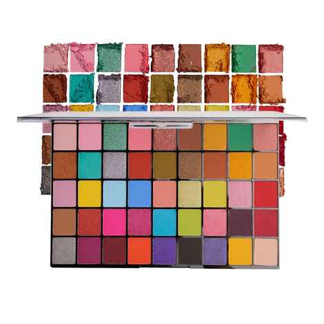 Buy Makeup Revolution Maxi Reloaded Palette Colour Wave 60.75 gm - Purplle