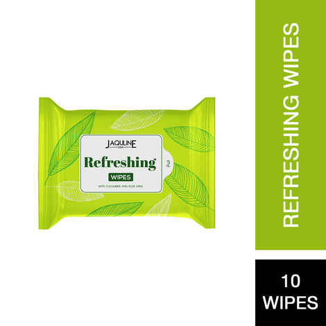 Buy Jaquline USA Refreshing Wipes 10N (40 gm) - Purplle