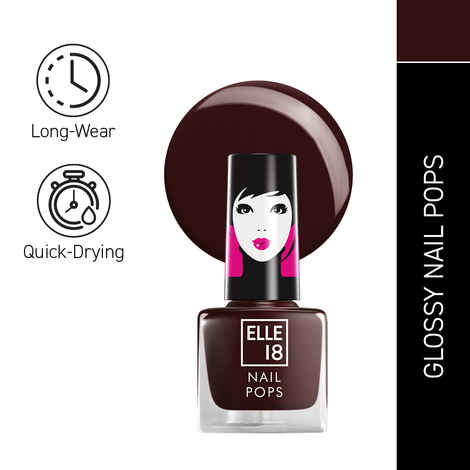 Buy ELLE 18 NAIL POPS 191 5 ml - Purplle
