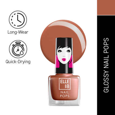 Buy ELLE 18 NAIL POPS 197 5 ml - Purplle