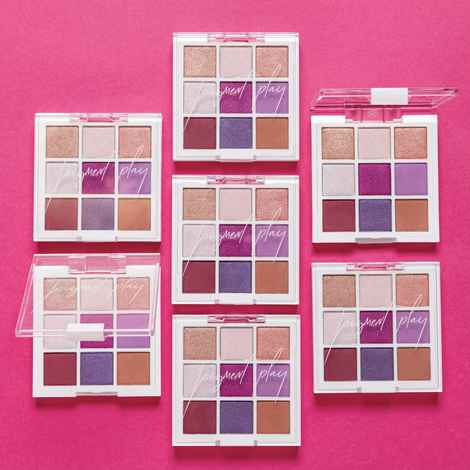 Buy Pigment Play Playground Hero Shadow Palette - Golden Lilac Fields - Purplle