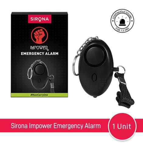 Buy Sirona Impower Emergency Alarm for Women 1 Pc - Purplle