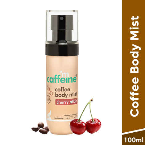 Buy mCaffeine Cherry Affair - Coffee Body Mist 100 ml - Purplle