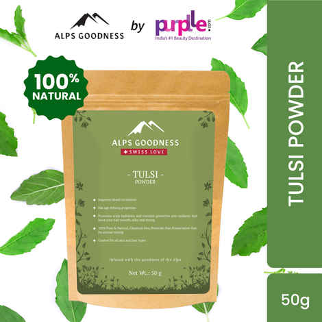 Buy Alps Goodness Powder - Tulsi (50 gm) - Purplle