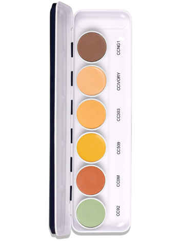 Buy C2P Pro Ultra Hd Cover & Conceal 6 In 1 Supraemeshield Color Corrector Palette - Purplle