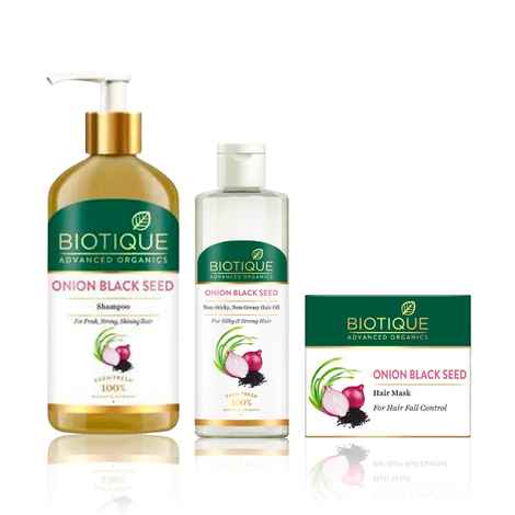 Buy Biotique Onion Hair Care Combo - Purplle