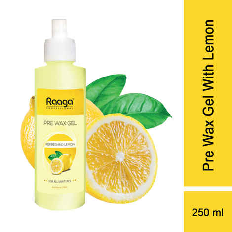 Buy Raaga Professional Pre Wax Gel With Lemon, for efficient Wax Treatment, 250 ml - Purplle