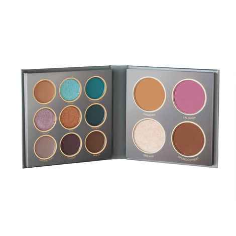 Buy MARS The City Paradise Makeup Kit | Highly Pigmented and Blendable | 9 Eyeshadow Palette with 1 Highlighter, Blusher, Bronzer & Compact Powder each (16 gm) (05-Bengaluru) - Purplle