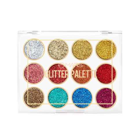 Buy MARS Glitter eyeshadow palette-02 (12 g) - Purplle