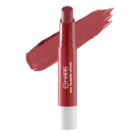 MARS Matte Super Stay Lipstick | Up to 12 Hours Long Lasting | Smudge Proof and Waterproof Lipstick for Women (2.6 gm) (02-TREASURE)