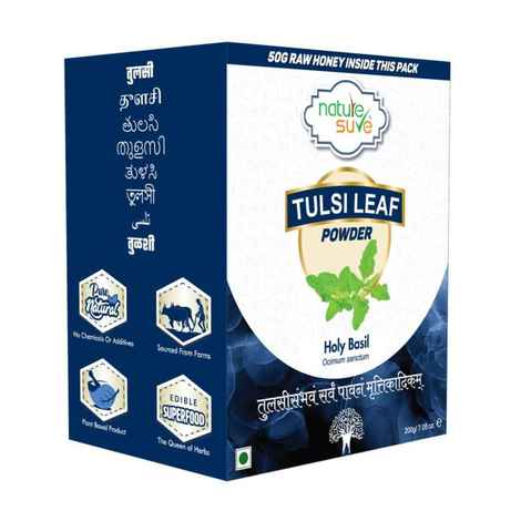 Buy Nature Sure Tulsi Leaf Powder 200g with Raw Honey 50 gm - 1 Pack - Purplle