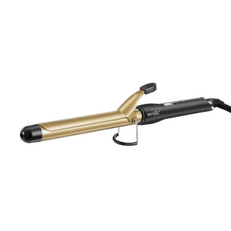 Buy IKONIC PROFESSIONAL Curling Tong - CT 28 | Black | Ceramic | Corded Electric | Hair Type - All | Heating Temperature - Up To 230 Degrees Celsius - 1 Pc - Purplle