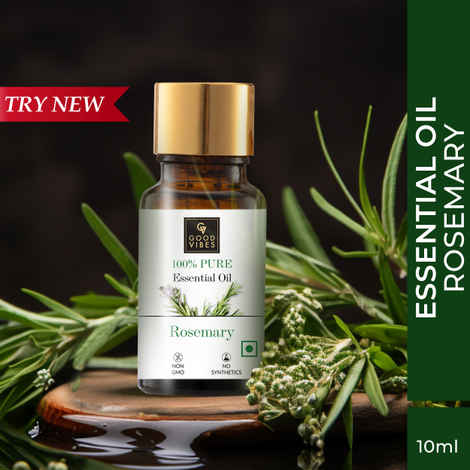 Good Vibes 100% Pure Rosemary Essential Oil (10 ml)