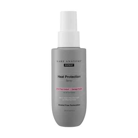 Buy Bare Anatomy Heat Protection Spray | Controls Frizz | Strengthens Hair & Enhances Shine, Hair Spray (150 ml) - Purplle