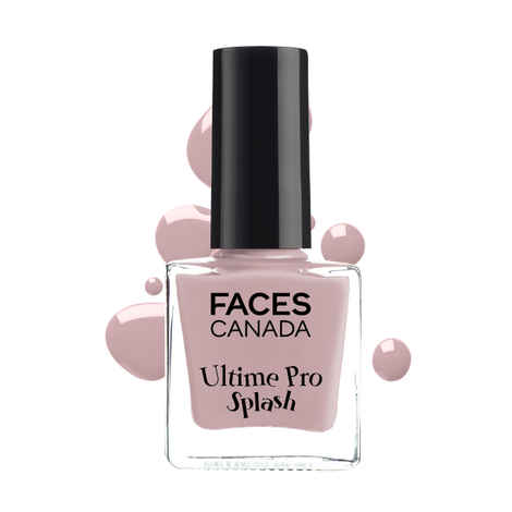 Buy FACES CANADA Ultime Pro Splash Nail Enamel - Pink Rouge 103 (8 ml) | Quick Drying | Glossy Finish | Long Lasting | No Chip Formula | High Shine Nail Polish For Women | No Harmful Chemicals - Purplle